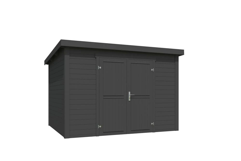 Outdoor Life Blokhut Lotta Carbon Grey 300 x 250 cm - Afbeelding 2